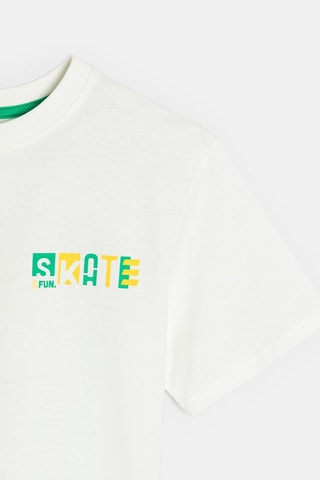 T-shirt - Bianco - Okaïdi