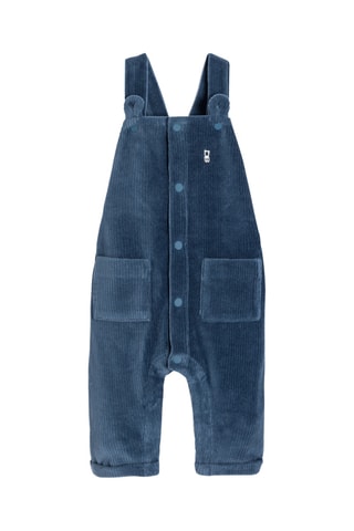 Body y pantalón de terciopelo - Azul marino