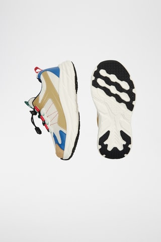 Zapatillas - Blanco y marrón
