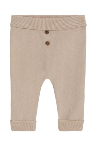 Camiseta y pantalón - Beige claro