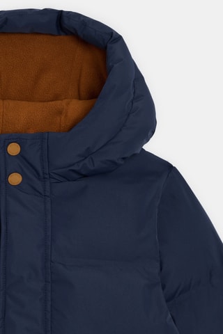 Doudoune à capuche - Bleu marine