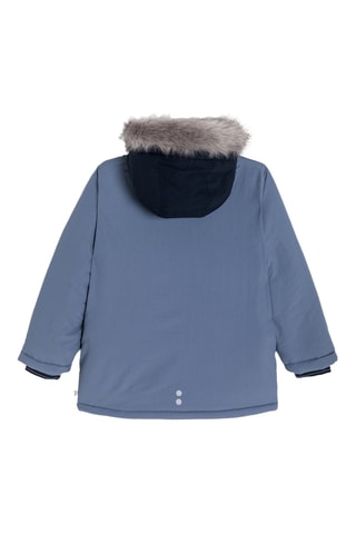 Parka à capuche - Bleu