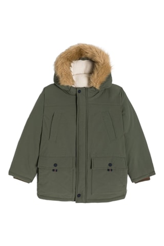 Parka à capuche - Kaki