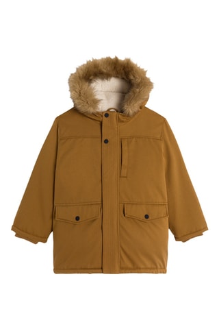Parka à capuche - Marron