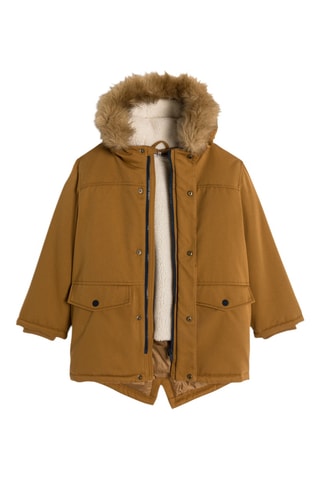 Parka à capuche - Marron