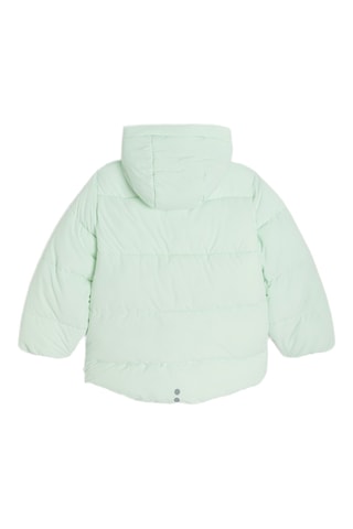 Doudoune à capuche - Vert d’eau