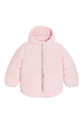 Doudoune à capuche - Rose