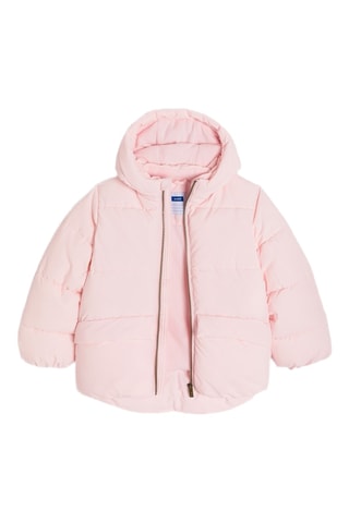 Doudoune à capuche - Rose