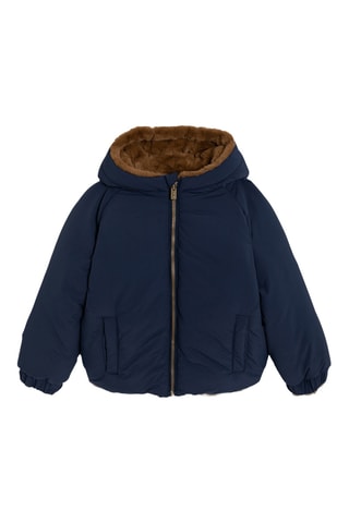 Veste réversible - Bleu marine