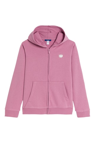 Sudadera con capucha - Rosa viejo