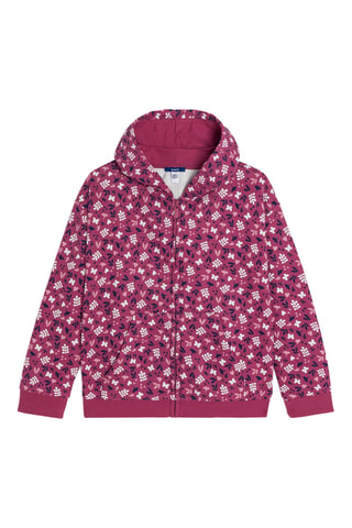 Sudadera con capucha - Violeta