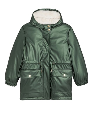 Parka à capuche - Vert foncé