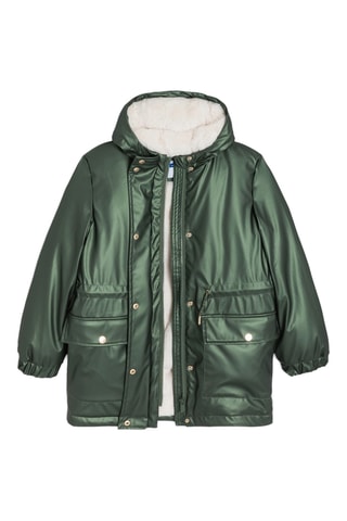 Parka à capuche - Vert foncé