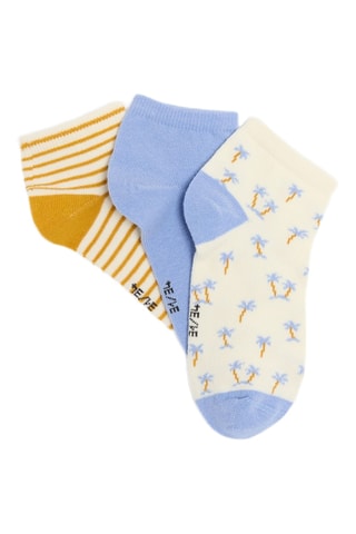 3 pares de calcetines - Crudo