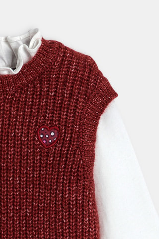 Jersey combinado - Rosa