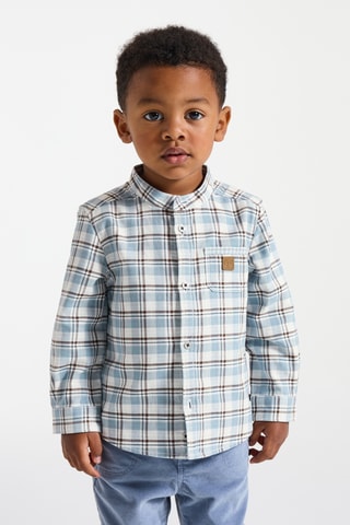 Camisa - Azul grisáceo
