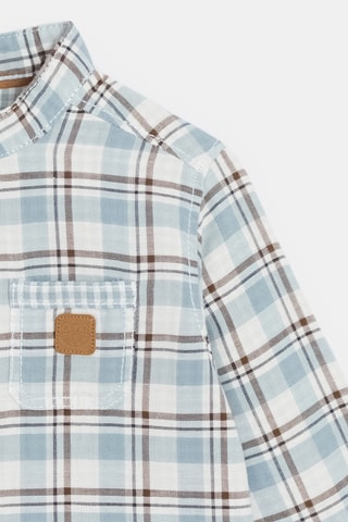 Camisa - Azul grisáceo