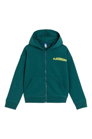 Sudadera con capucha - Azul pato