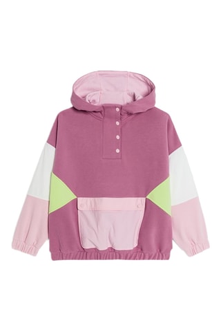 Sudadera con capucha - Rosa viejo