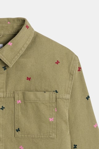Veste en jean - Kaki