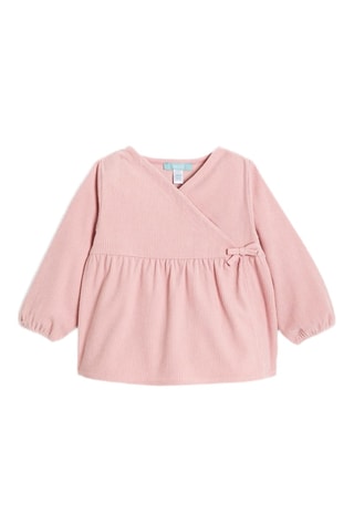 Blusa y pantalón de pana - Rosa