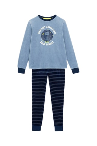 Pijama - Azul grisáceo claro