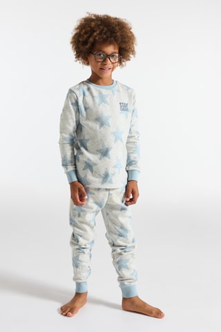 Pijama - Gris claro jaspeado