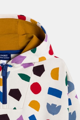 Sudadera con capucha - Blanco