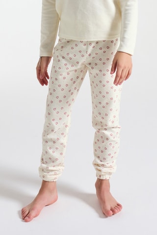Pijama de terciopelo - Crudo