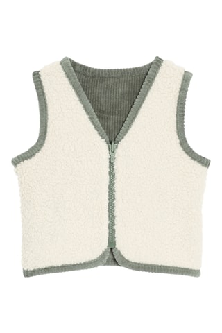 Chaleco reversible - Verde oliva