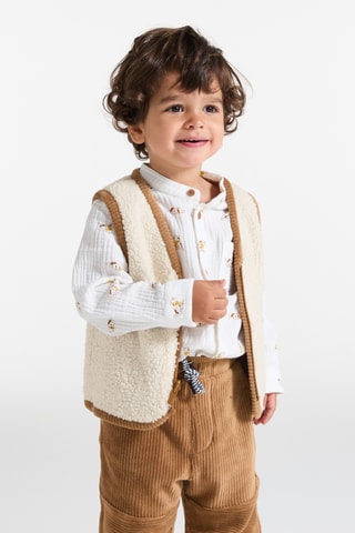 Chaleco reversible - Marrón