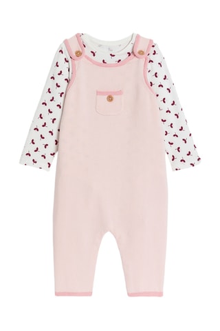 Peto y body - Rosa
