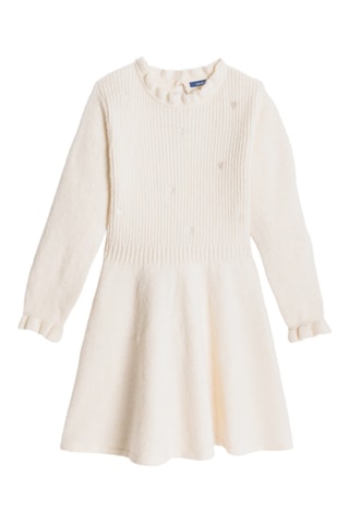 Vestido jersey - Blanco