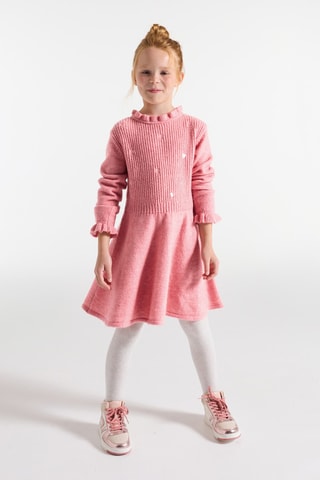 Vestido jersey - Rosa