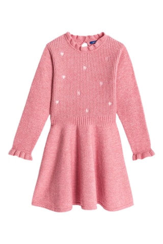 Vestido jersey - Rosa