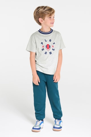 Camiseta - Gris jaspeado