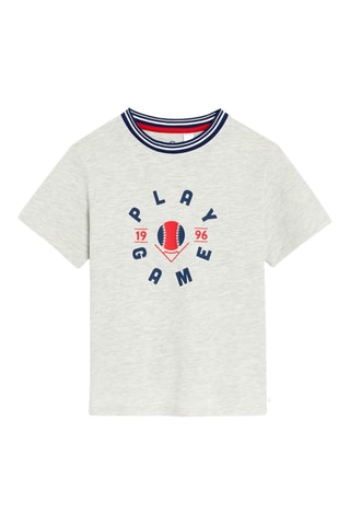 Camiseta - Gris jaspeado