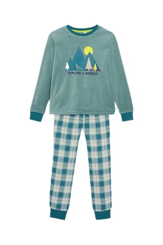 Pijama - Verde oscuro