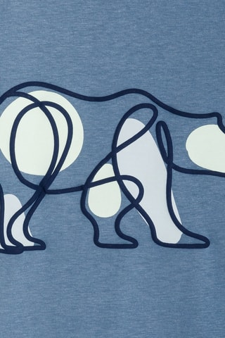 Camiseta - Azul cobalto