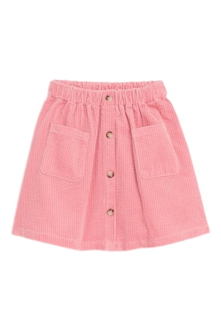 Falda de terciopelo - Rosa