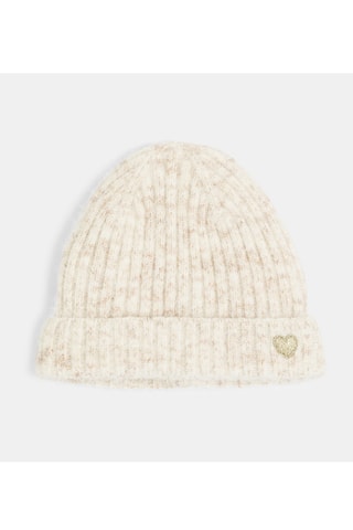 Gorro - Beige jaspeado