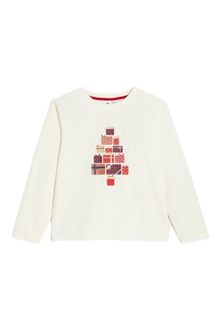 Pijama - Blanco y rojo
