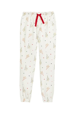 Pijama - Blanco y rojo