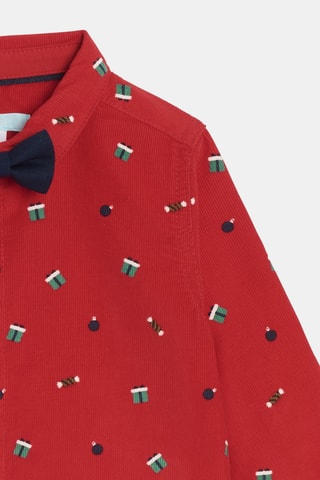 Camisa de pana - Rojo