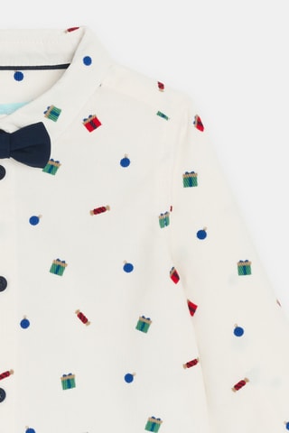 Camisa de pana - Blanco