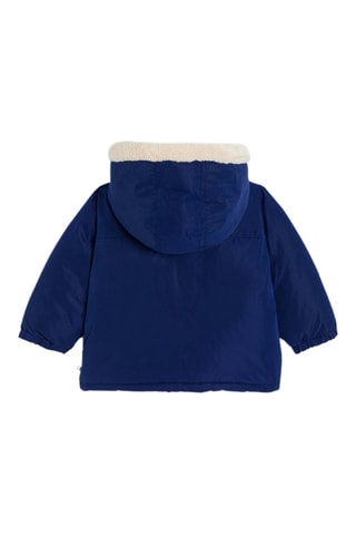 Chaqueta con capucha - Azul oscuro