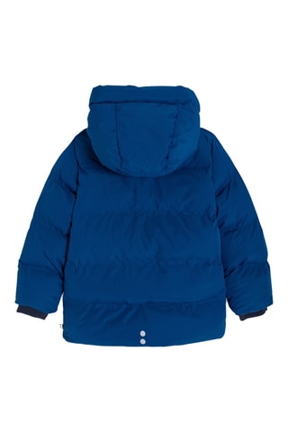 Doudoune à capuche - Bleu électrique