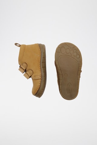 Botines de piel - Marrón claro 