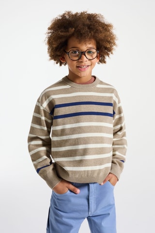 Jersey - beige jaspeado