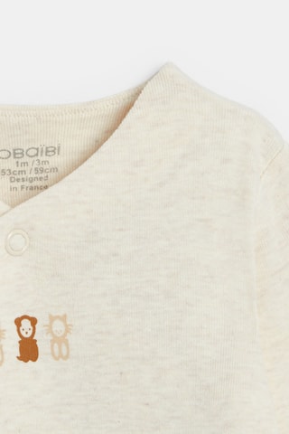 2 bodis - Beige y blanco